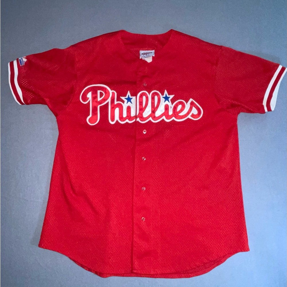 Vtg Philadelphia Phillies Diamond collection baseball jersey